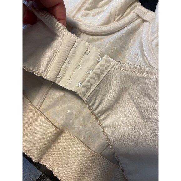 Sears Ivory Strapless Four Hook Corset Sz 36B - Picture 4 of 7